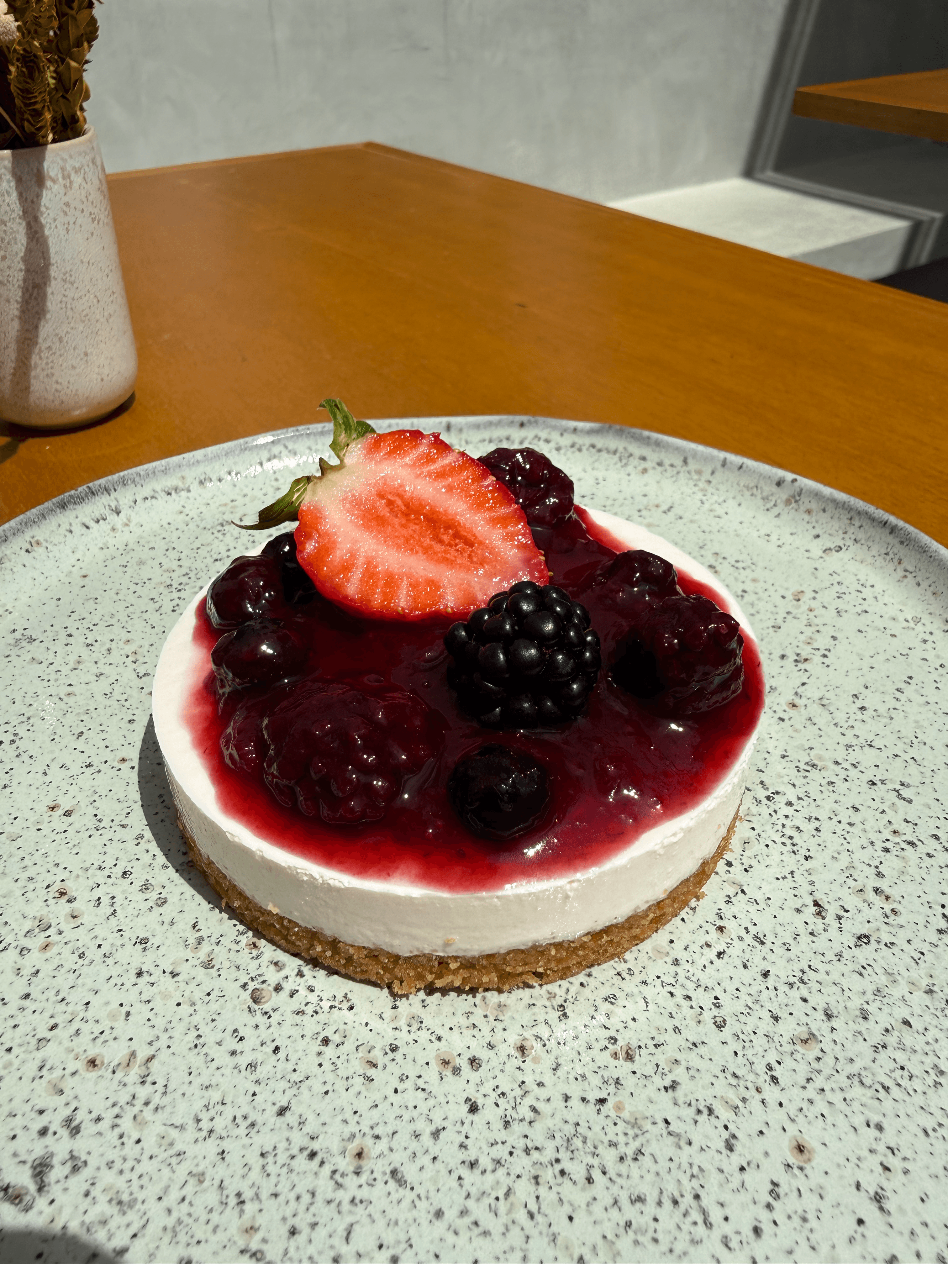 Cheesecake de Frutas Vermelhas