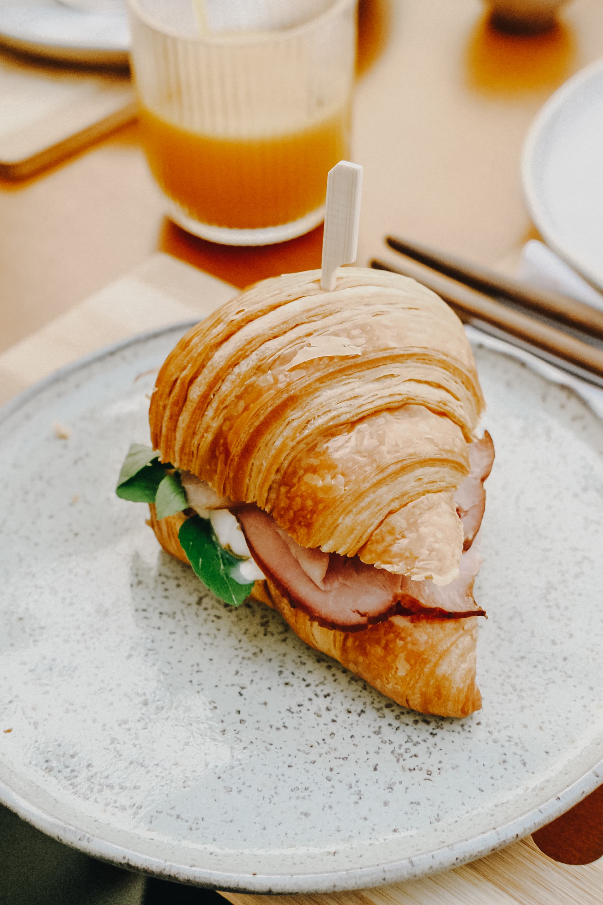Croissant Recheado — Prosciutto Artesanal
