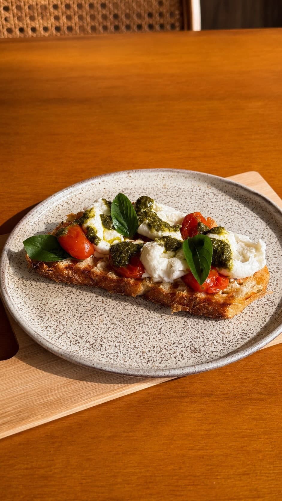 Toast Caprese