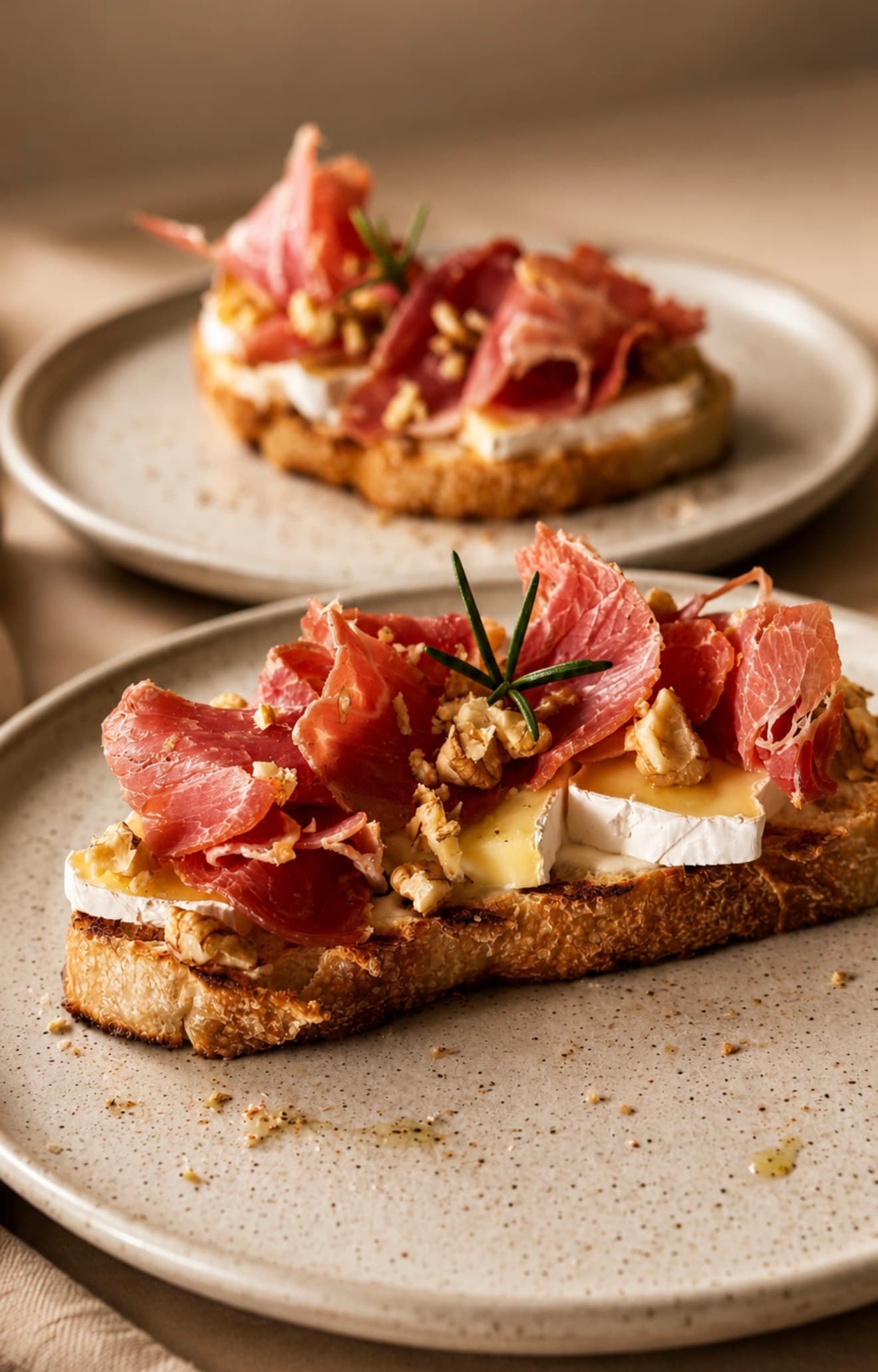 Toast Parma & Brie
